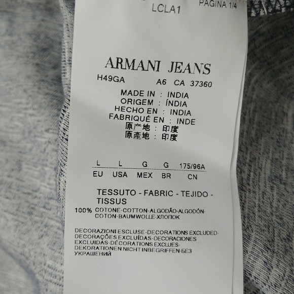 ARMANI Jeans Shirt - Picture 3 of 6